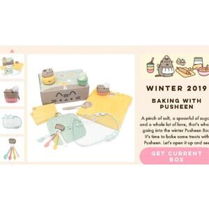 SEALED 2XWinter 2019 Pusheen Box  COOKING